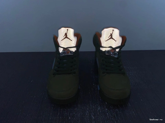 Olive 314259-381 Retro Jordan 5 1114